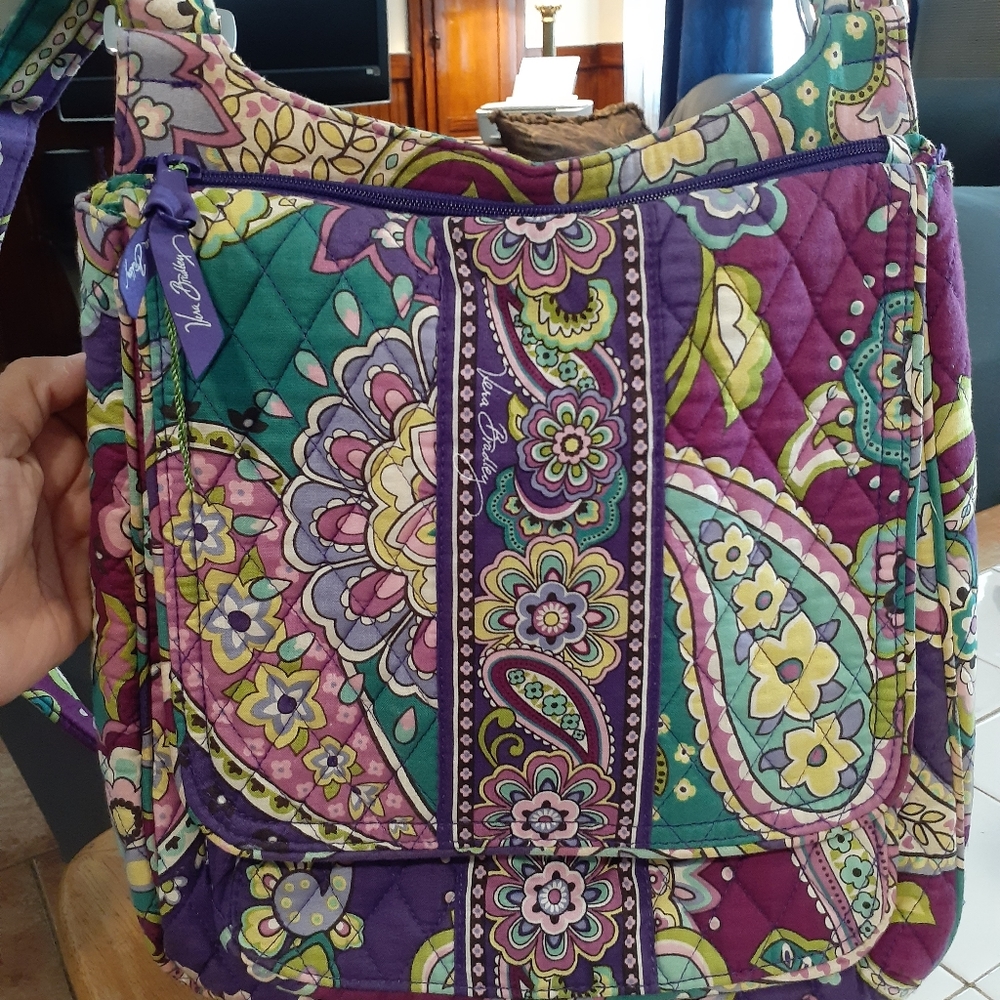 Vera Bradley crossbody messenger bag